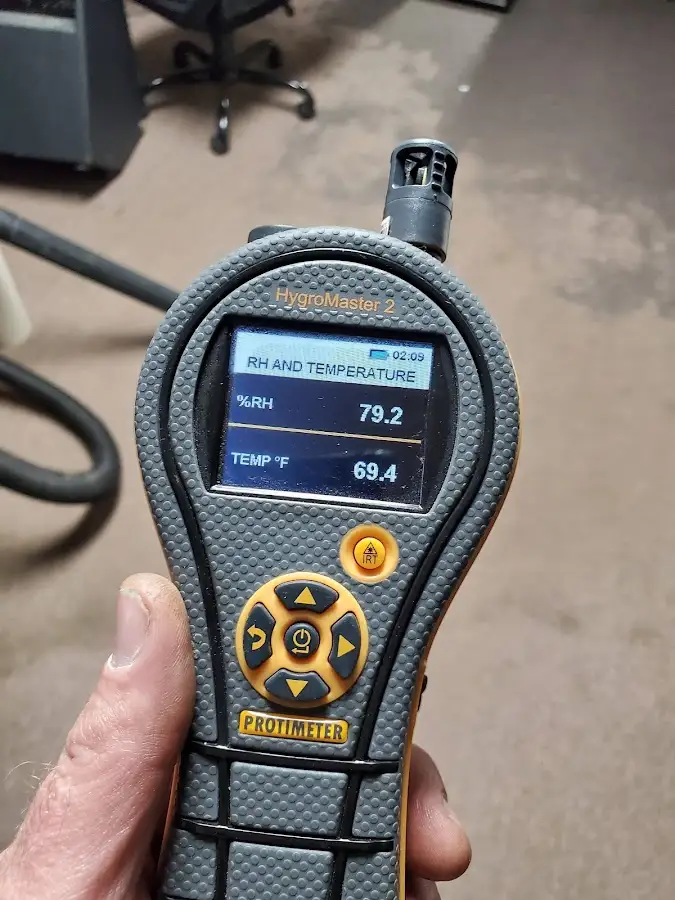 Moisture meter humidity assessment for Mold Remediation & Removal in Cannon